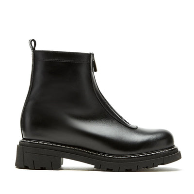 La Canadienne Women's Delta in Black Leather