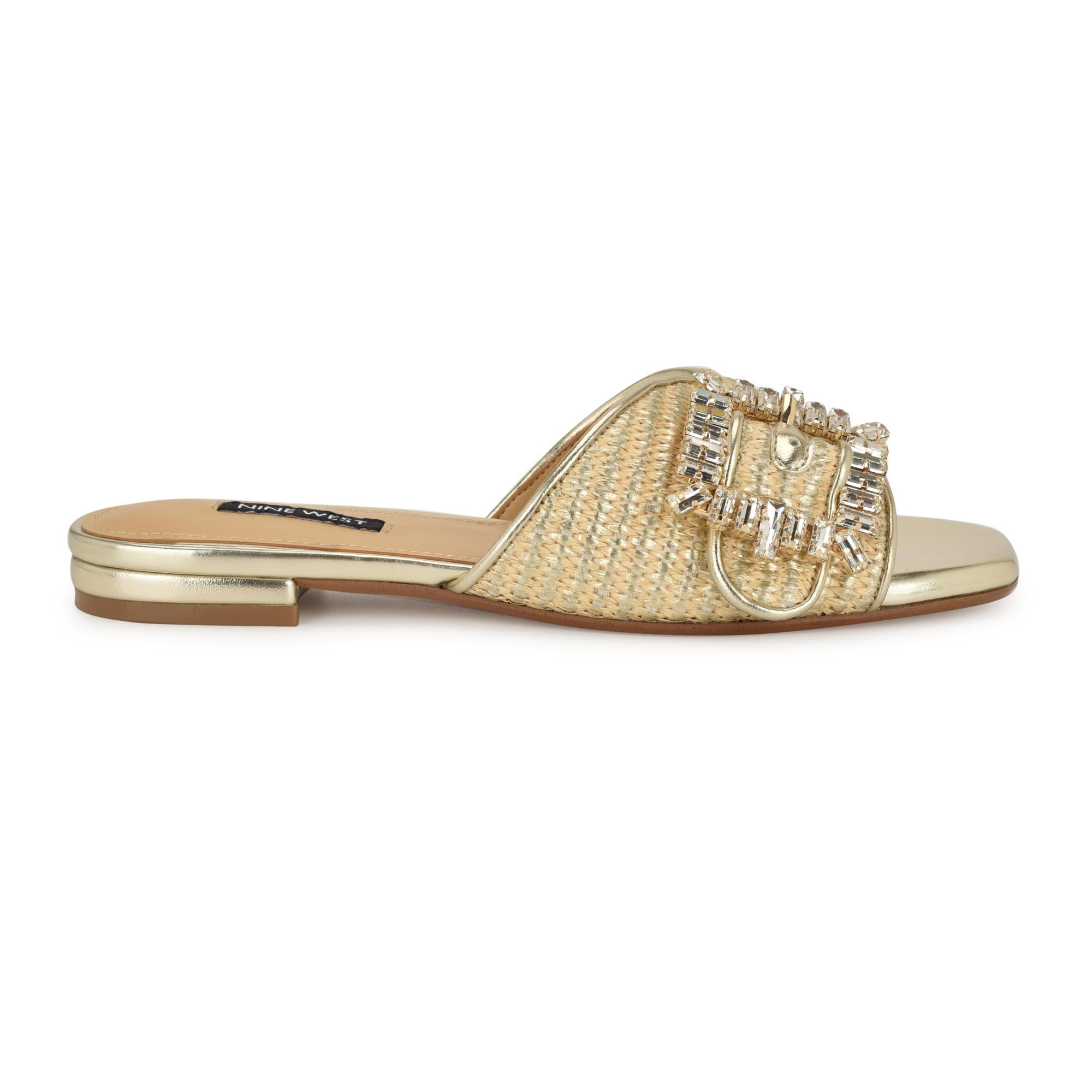 Nine West Women's Lanieyp2 Gold M