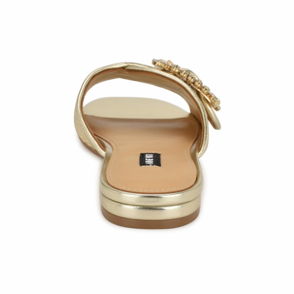 Nine West Women's Lanieyp2 Gold M
