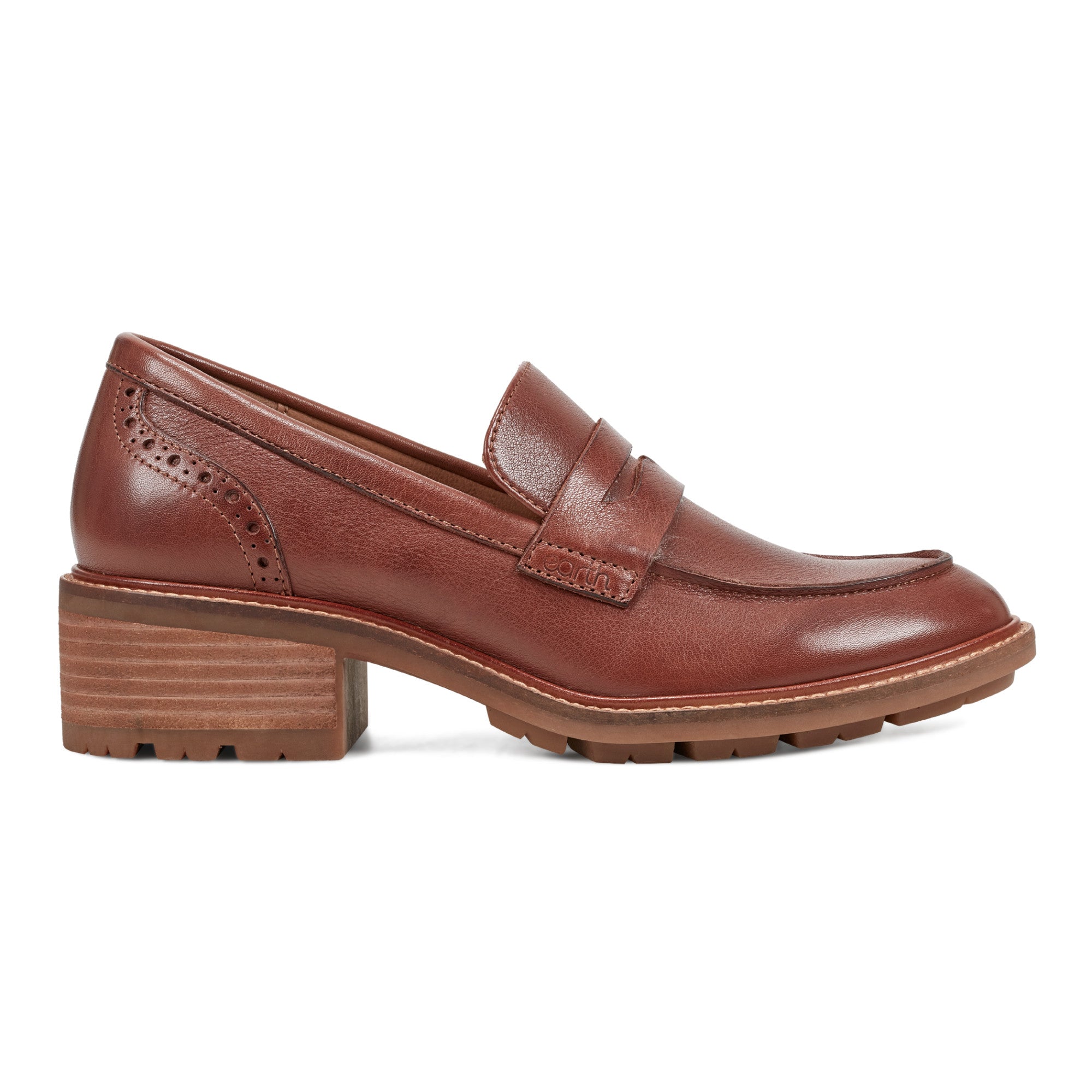Earth Women's Lindy In Cognac/Burnish