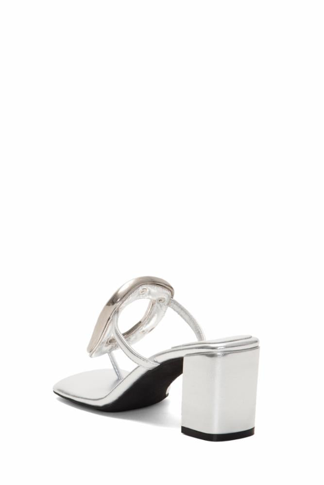 Jeffrey Campbell  Women's Linq_Mh Silver M