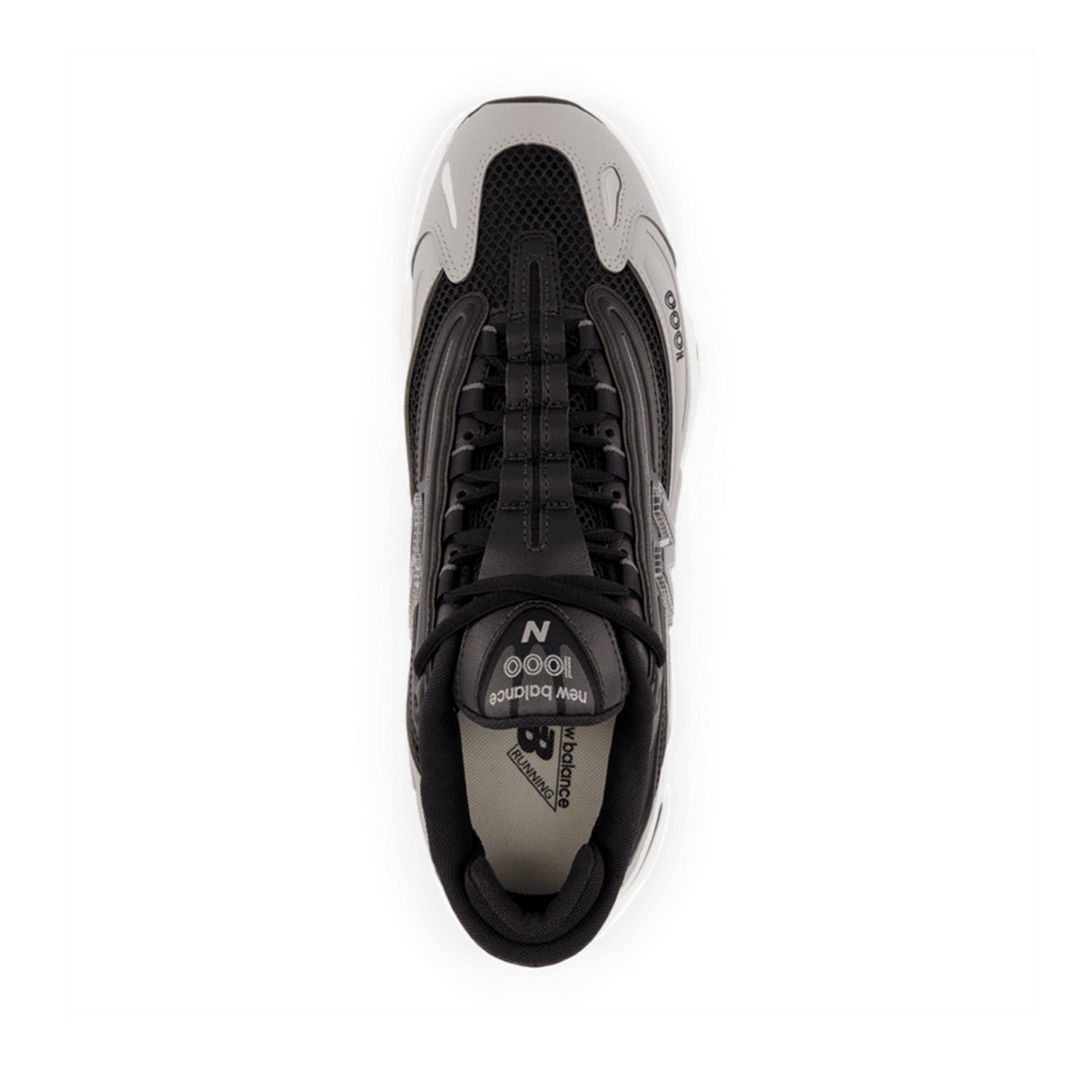 New Balance Unisex 1000 in Slate Grey with Black and White