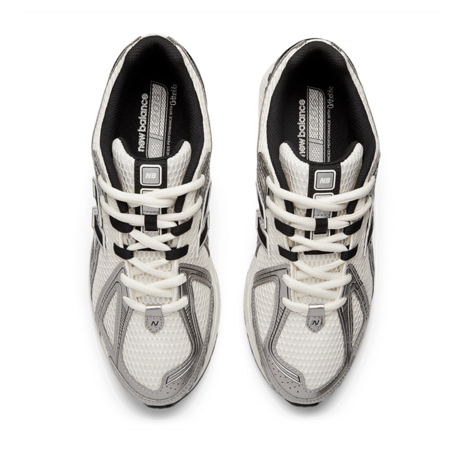 New Balance Men's 1906 in Silver Metallic with White and Sea Salt