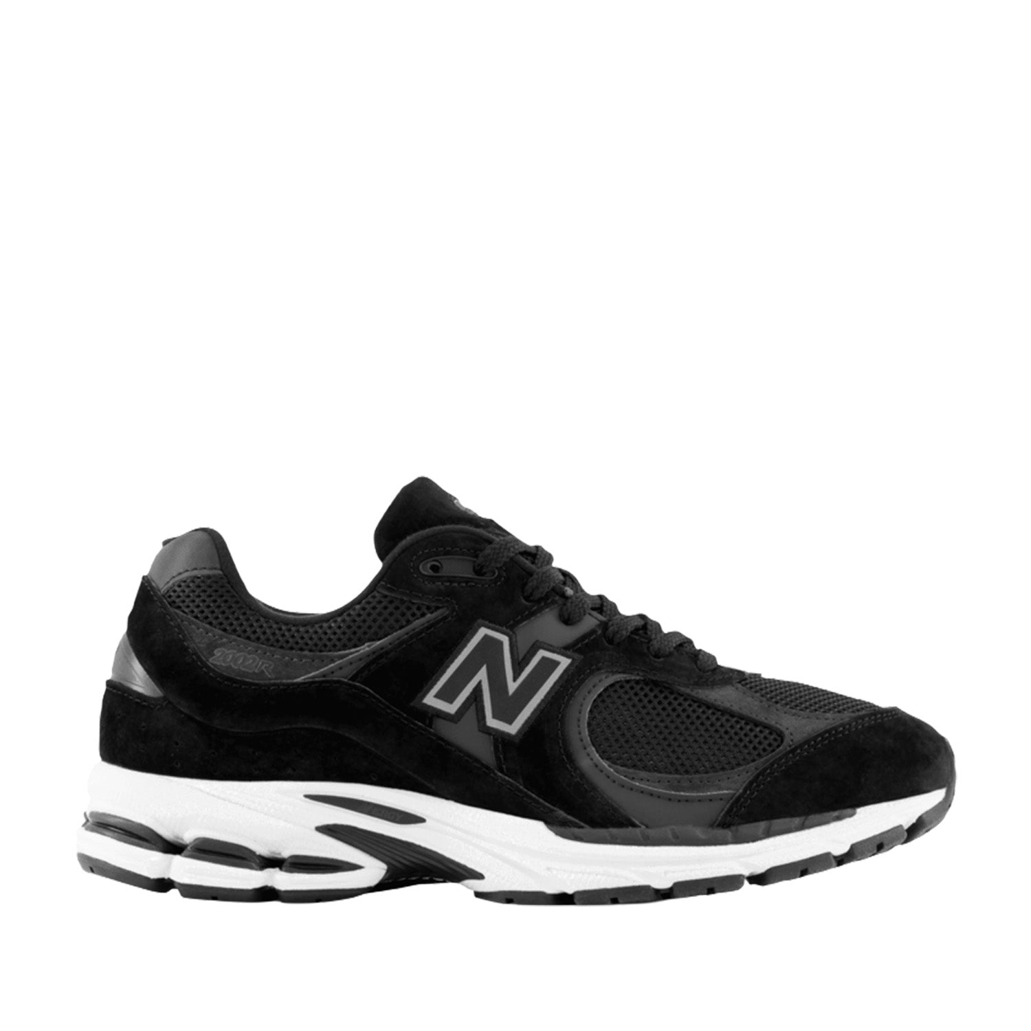 New Balance Men's 2002 in Black with Phantom and Gunmetal