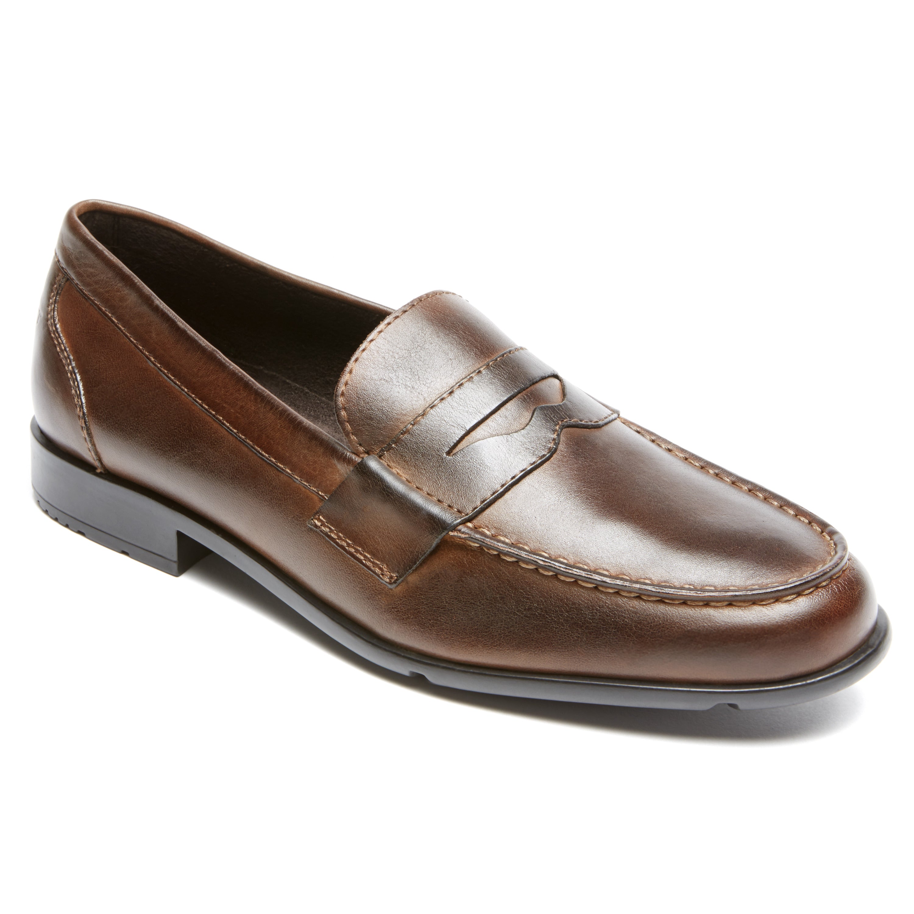 Rockport Men's Classicloaferpenny In Dark Brown