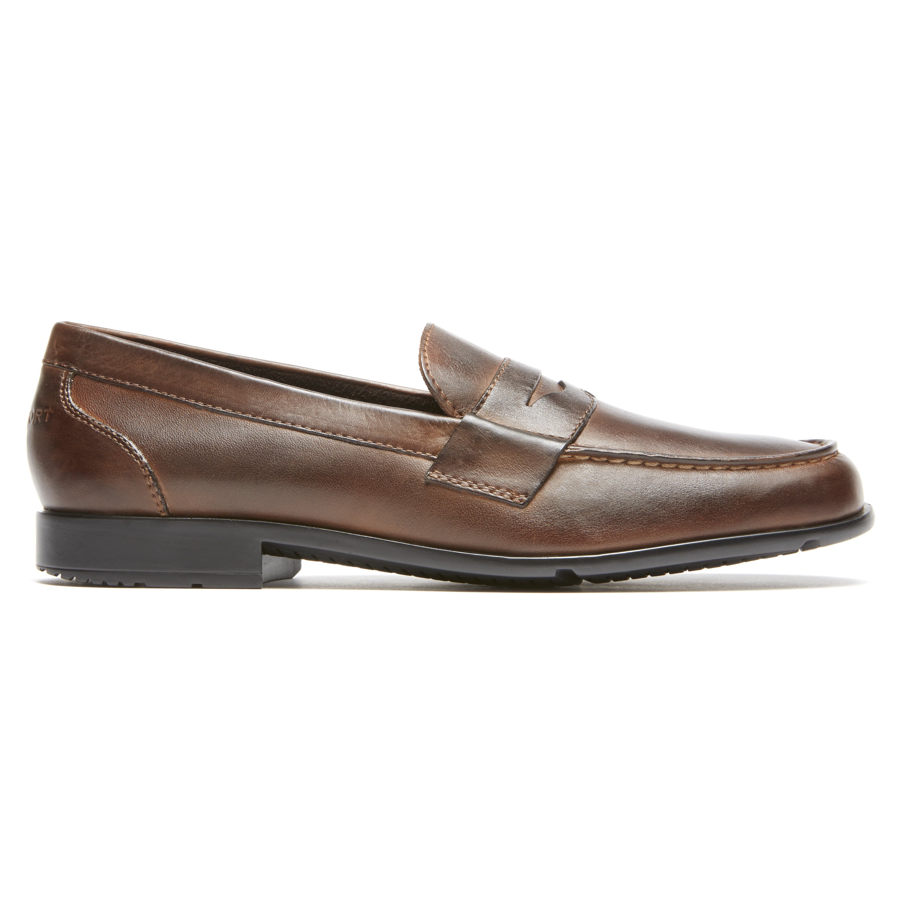 Rockport Men's Classicloaferpenny In Dark Brown