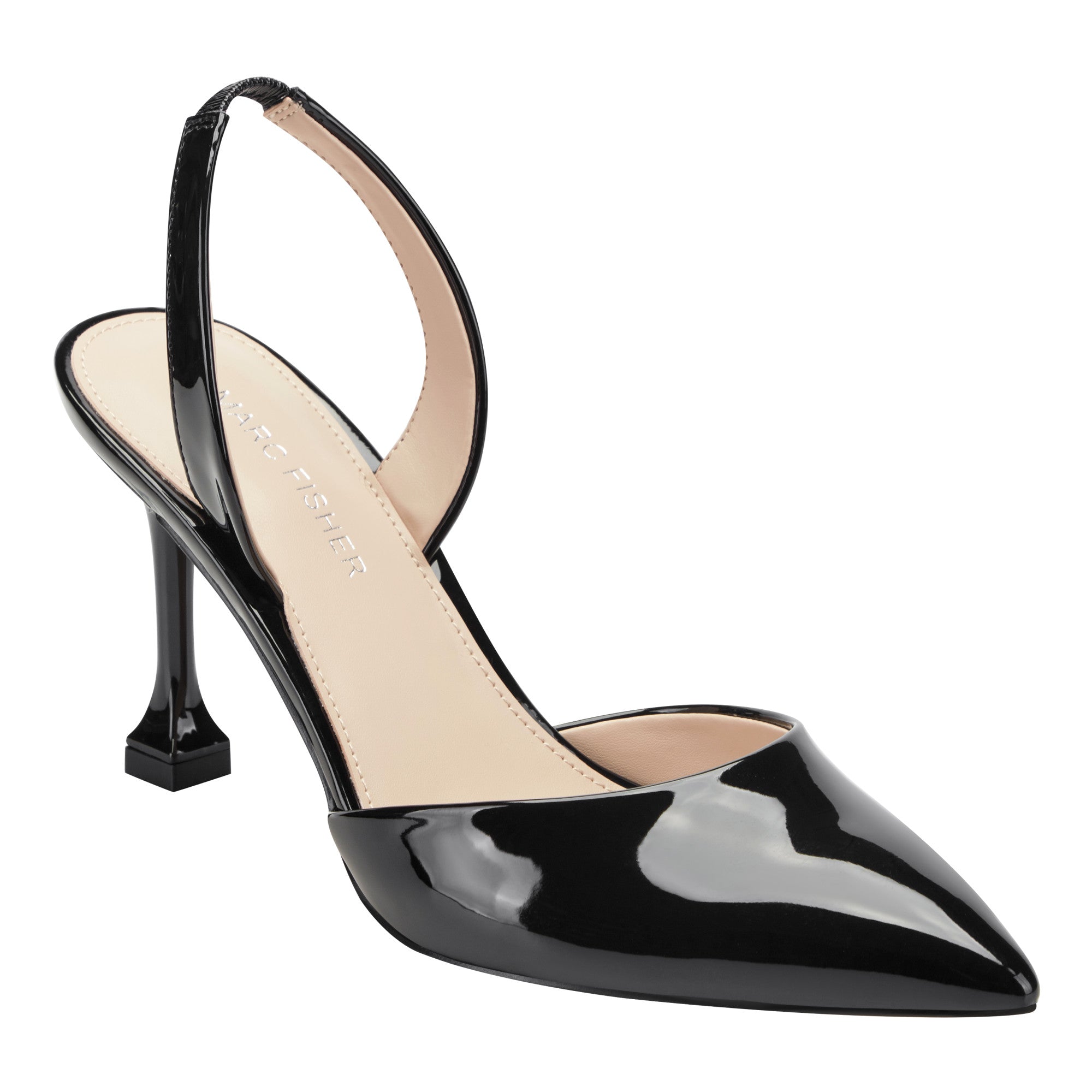 Marc Fisher Women's Hadya In Black/Patent M
