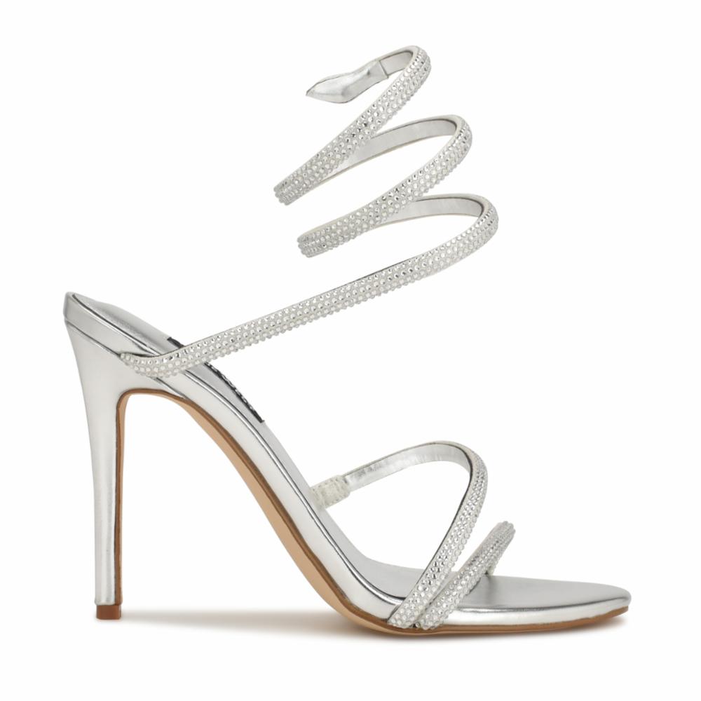 Nine West Women's Maskil2 Silver M