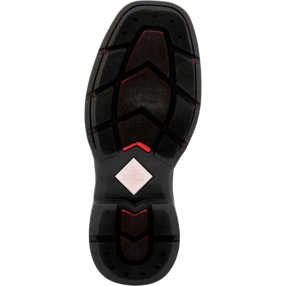 Muck Footwear  Kids' Chore Western Chorewest Black M