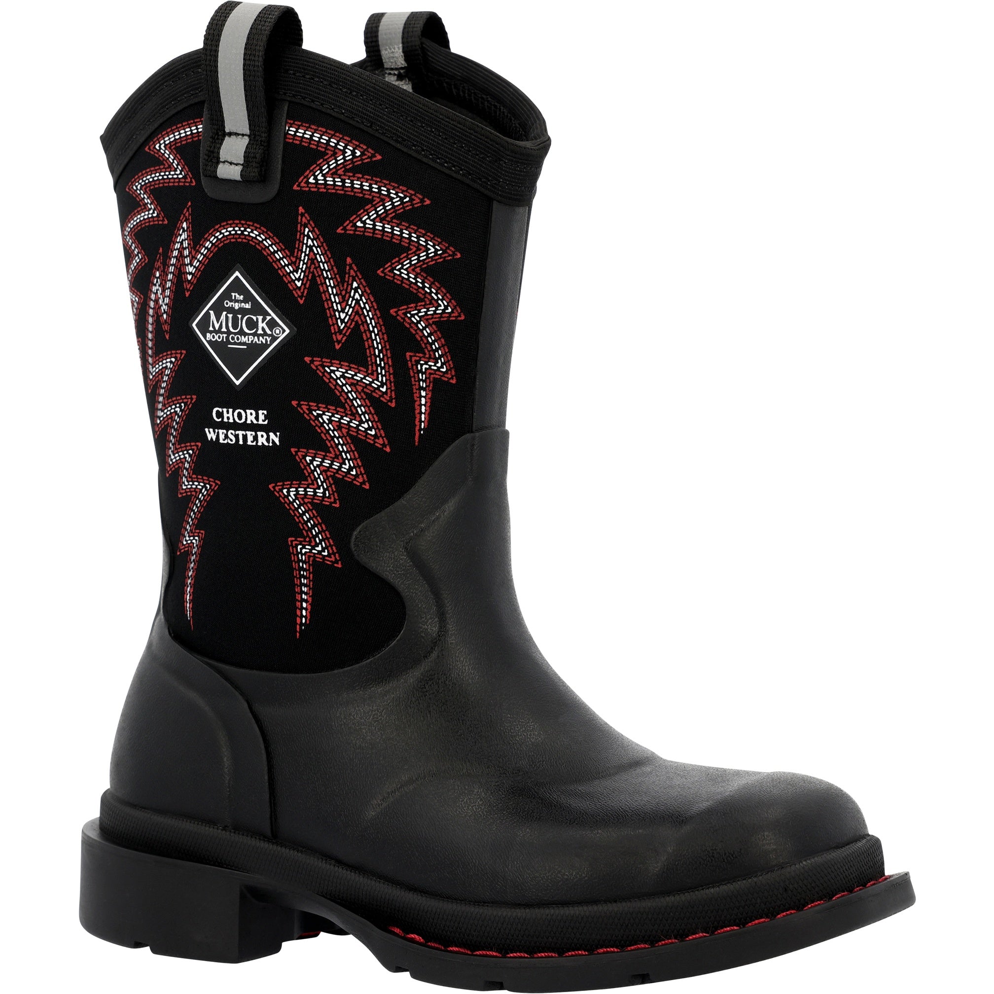 Muck Kids' Mchwy02 In Black/Red