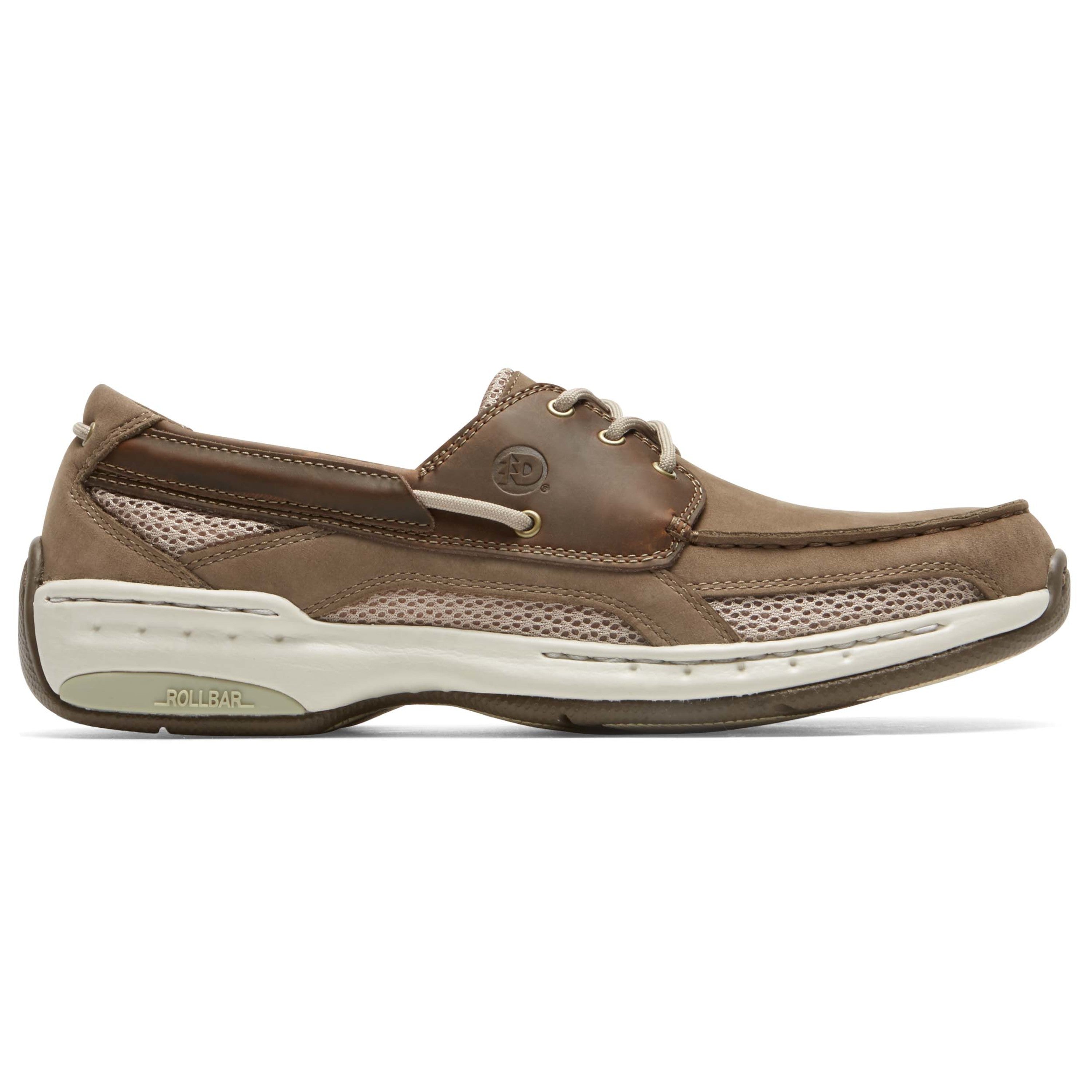 Dunham Men's Captain Boat Shoe In Taupe