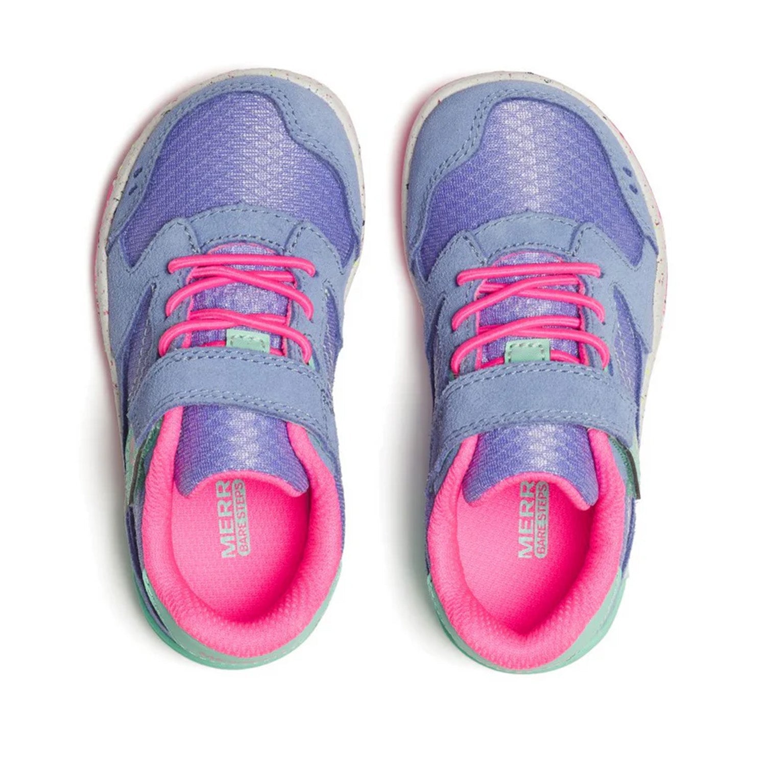 Merrell Kids Unisex Bare Steps A83 Sneaker in Periwinkle
