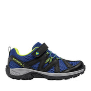 Merrell Kids Unisex Ridge Trek in Black/Blue