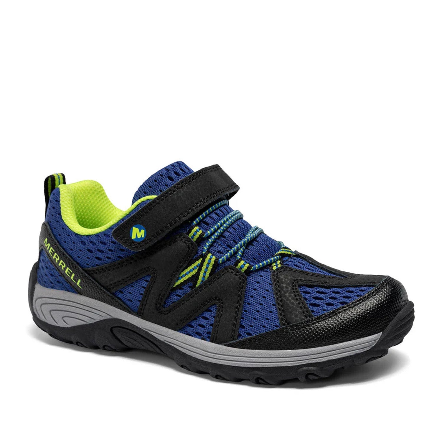 Merrell Kids Unisex Ridge Trek in Black/Blue