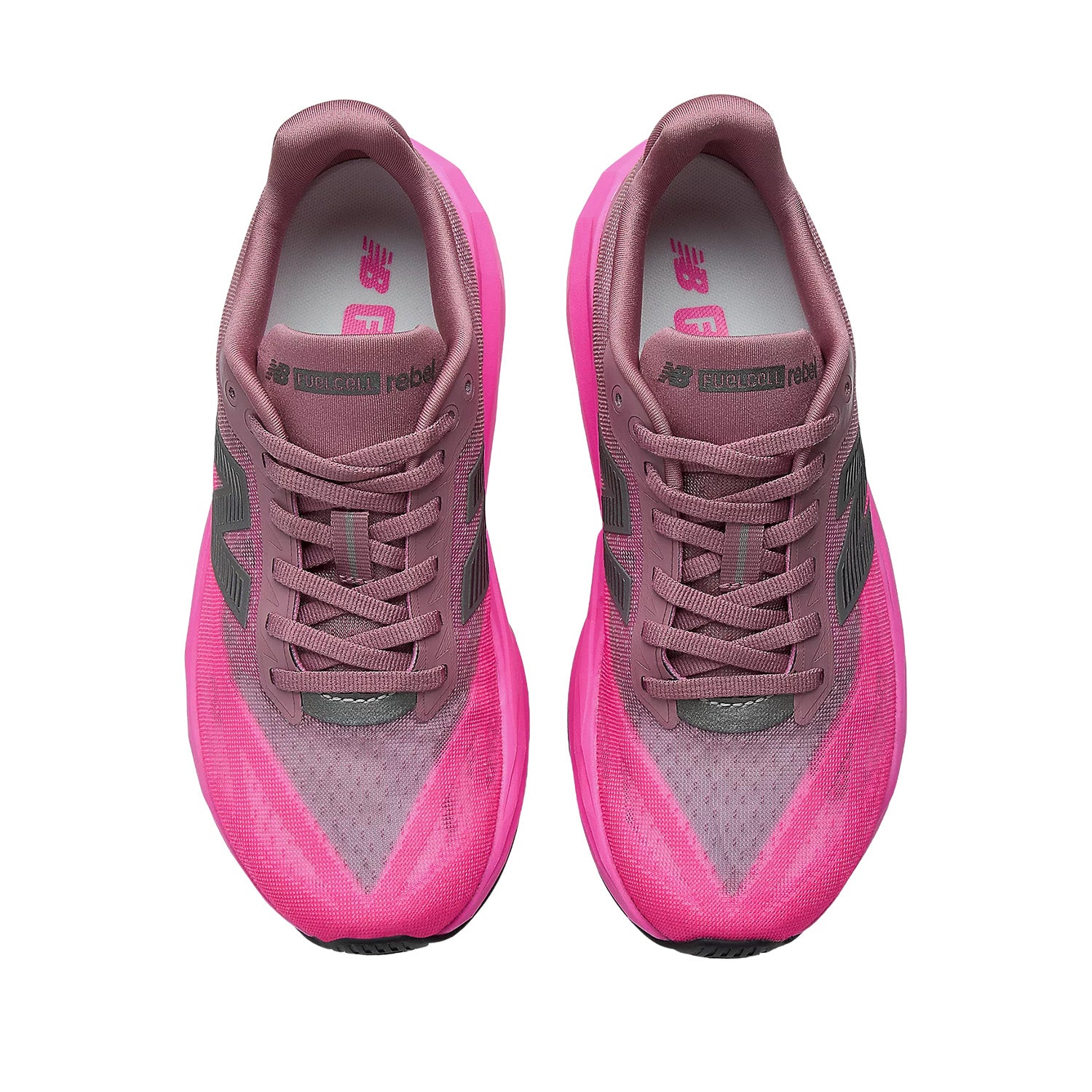 New Balance Men's FuelCell Rebel v5 in Pink Heat/Rosewood