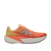 New Balance Men's FuelCell Rebel v5 in Tangerine Heat/Silver Metallic