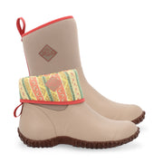 Muck Women's Muckster Ii Mid  Muckster Women In Tan/Quiltedfloral M