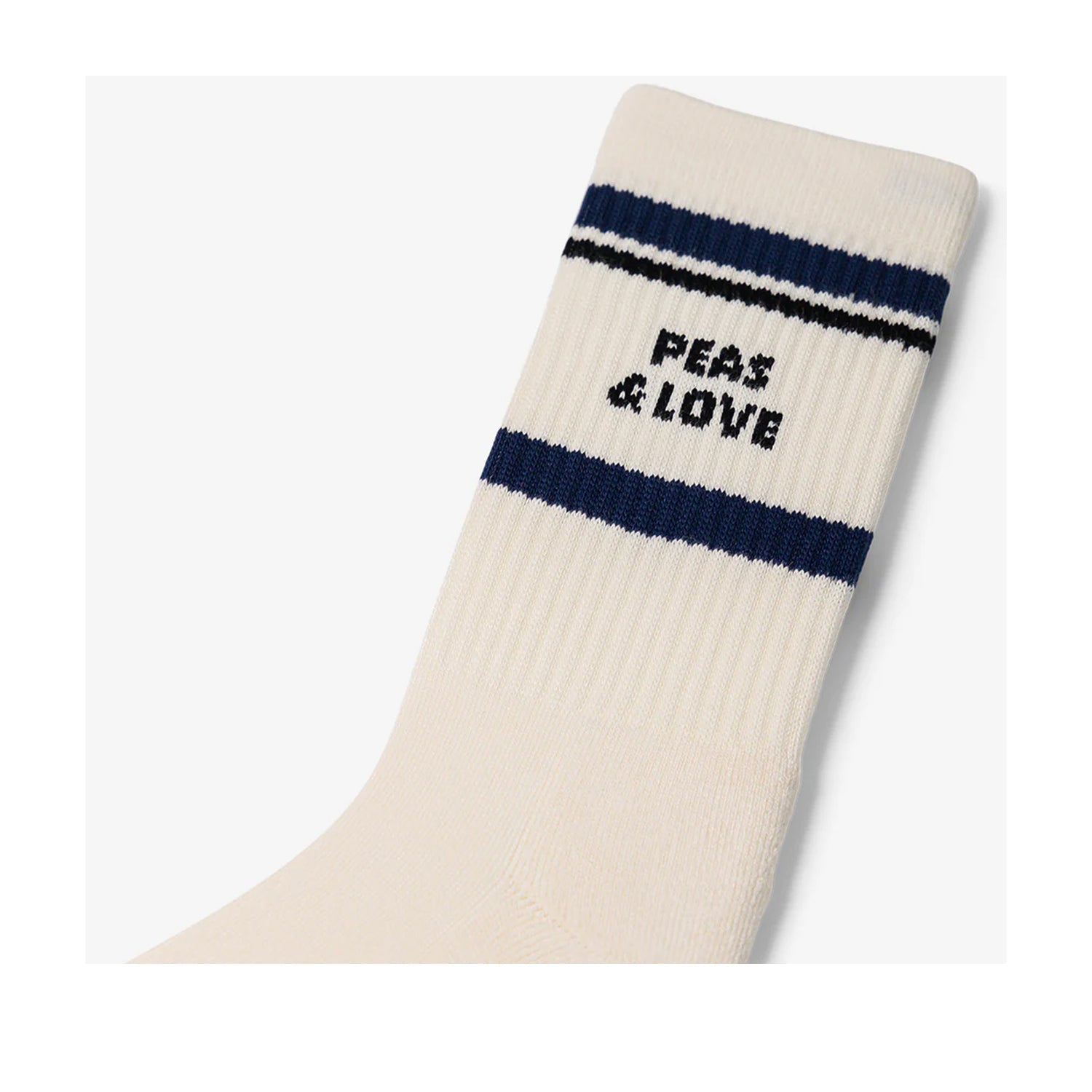 MoEa Unisex Bamboo Sock in Peas & Love