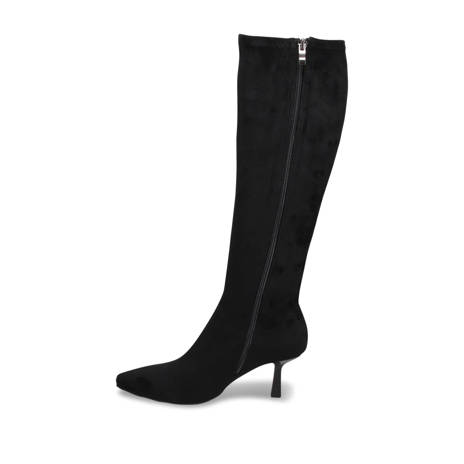 Mollini Women's Andria Heeled Tall Boot in Black