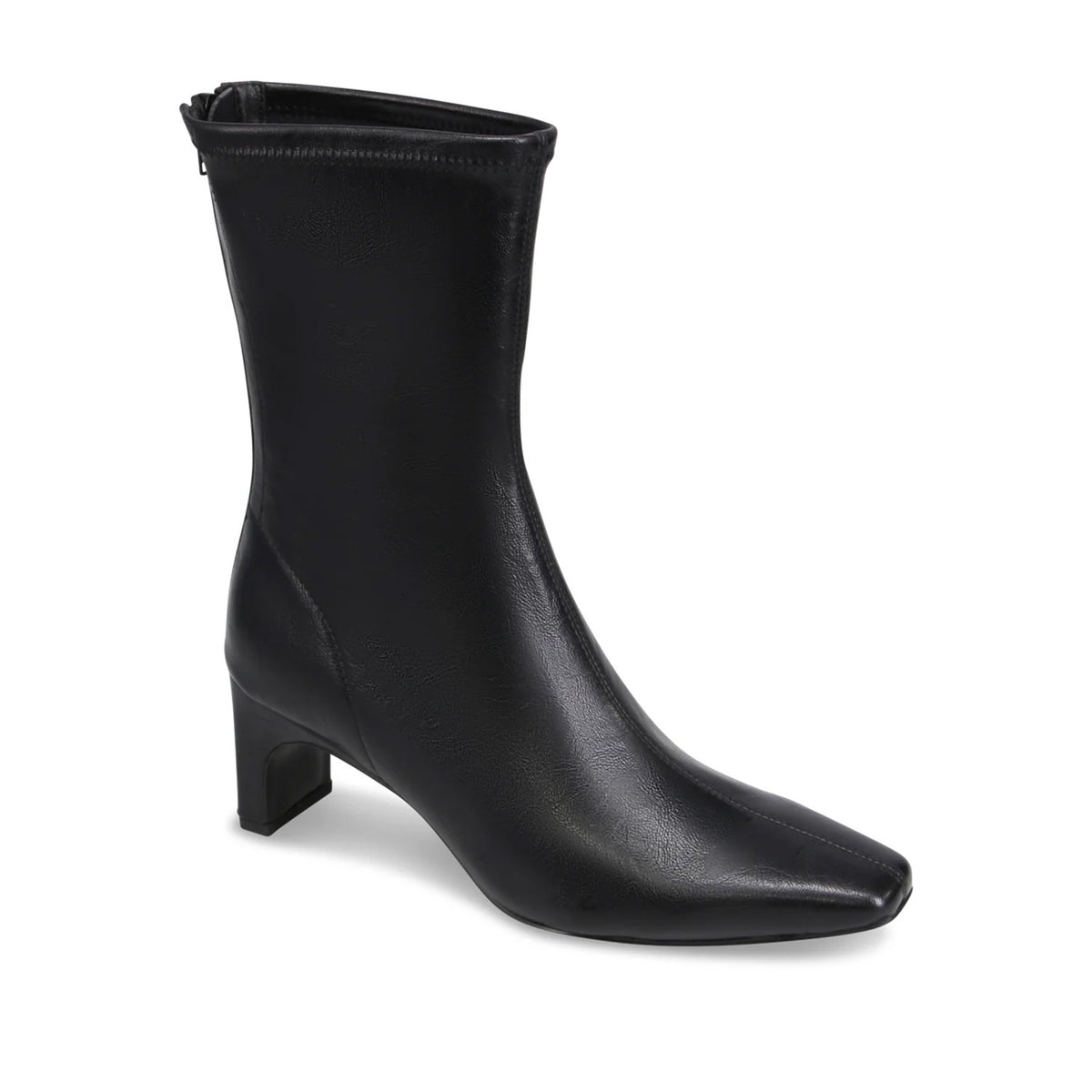 Mollini Women's Dellea Heeled Ankle Boot in Vintage Black
