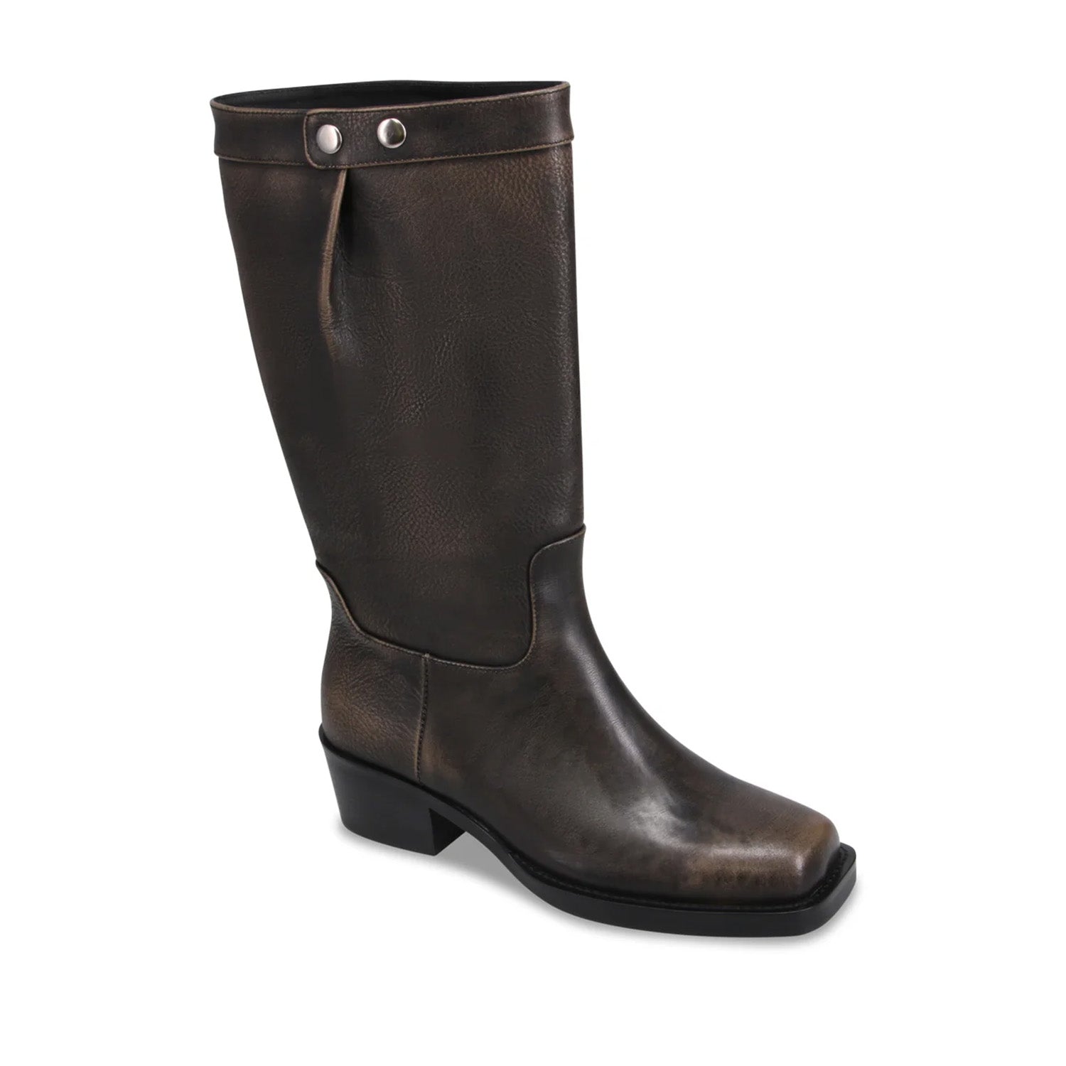 Mollini Women's Heevan Tall Boot in Smokey Black