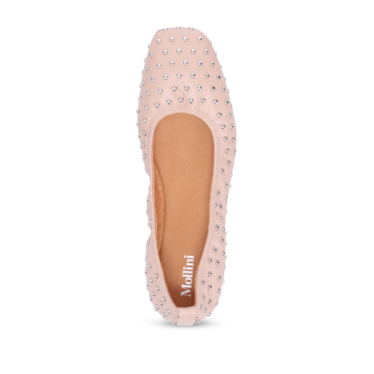 Mollini Women's Narn Ballet Flat in Latte