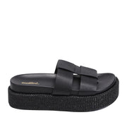 Mollini Women's Tida Slide Sandal in Black