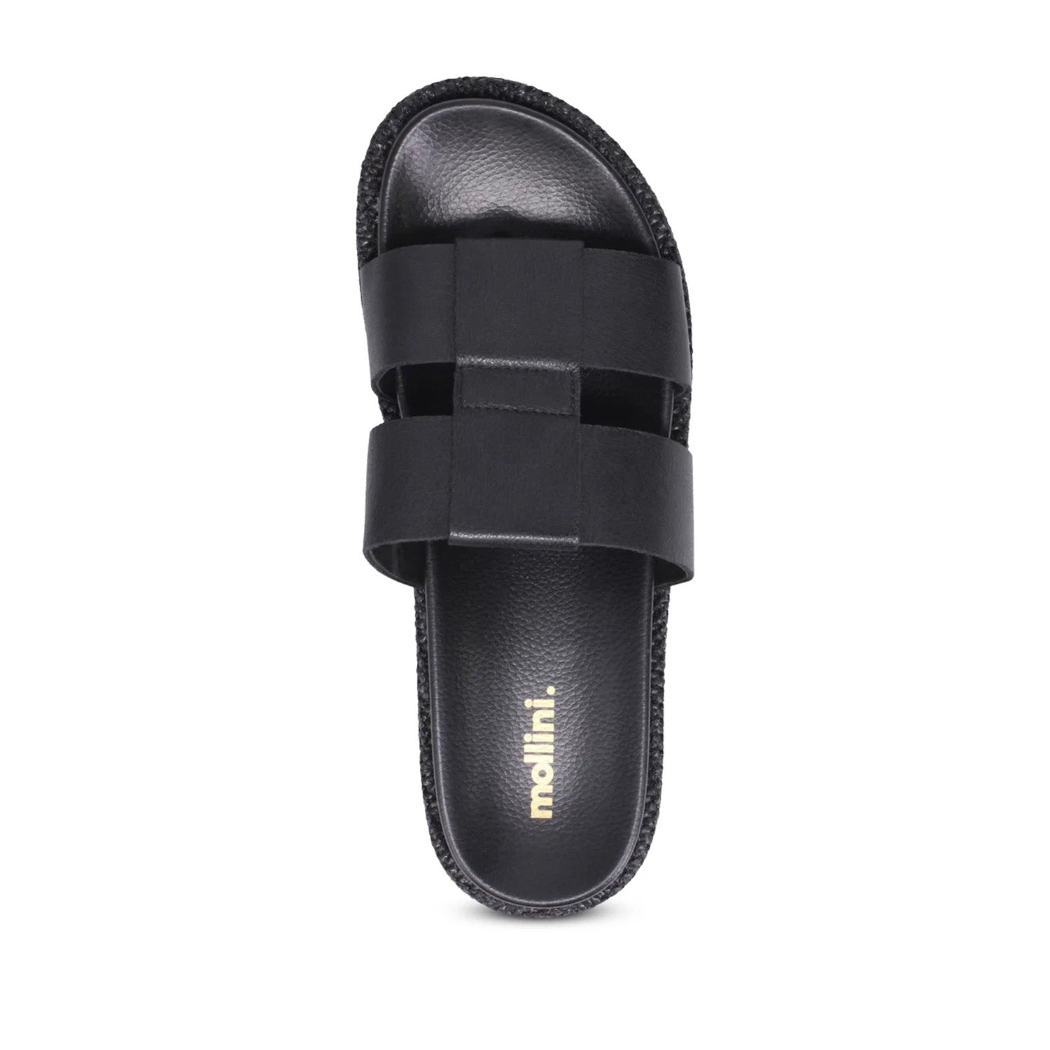 Mollini Women's Tida Slide Sandal in Black
