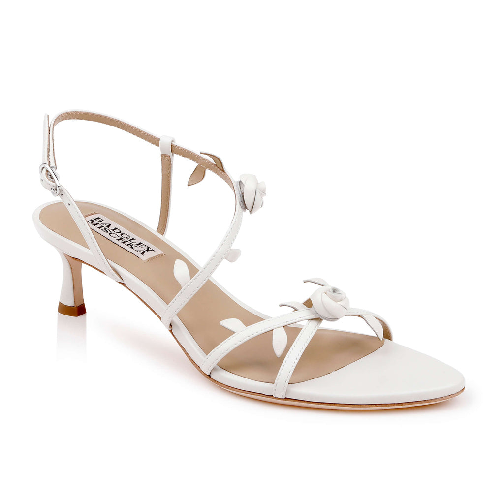 Badgley Mischka Women's Orland in White