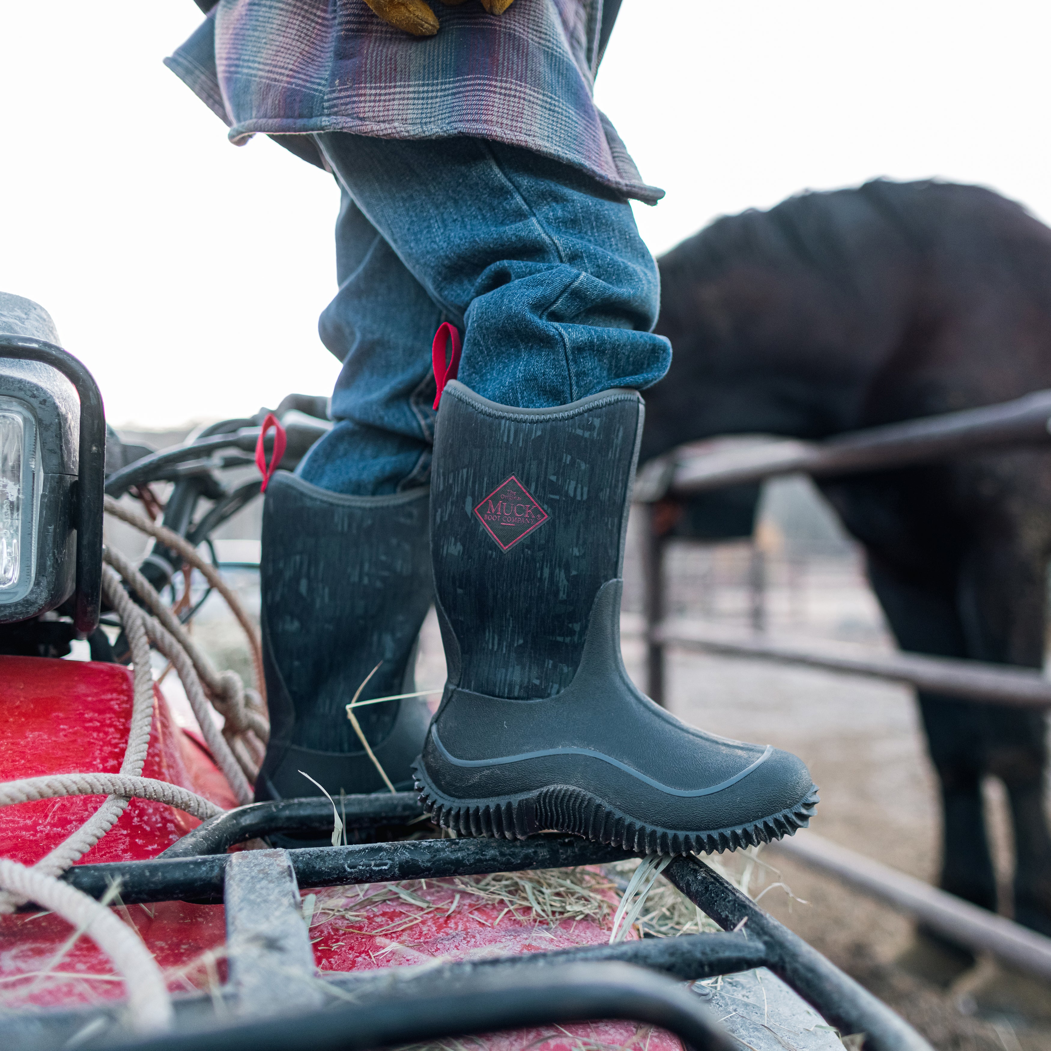 Muck Kids' Hale   Hale Kids In Black M