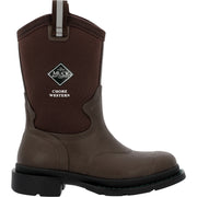 Muck Kids' Chore Western  Chorewest Kids In Dark Brown M