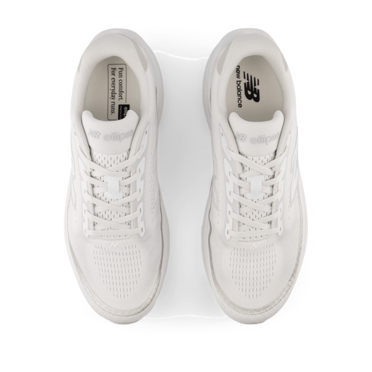 New Balance Men's Ellipse in White/Grey Matter/Black