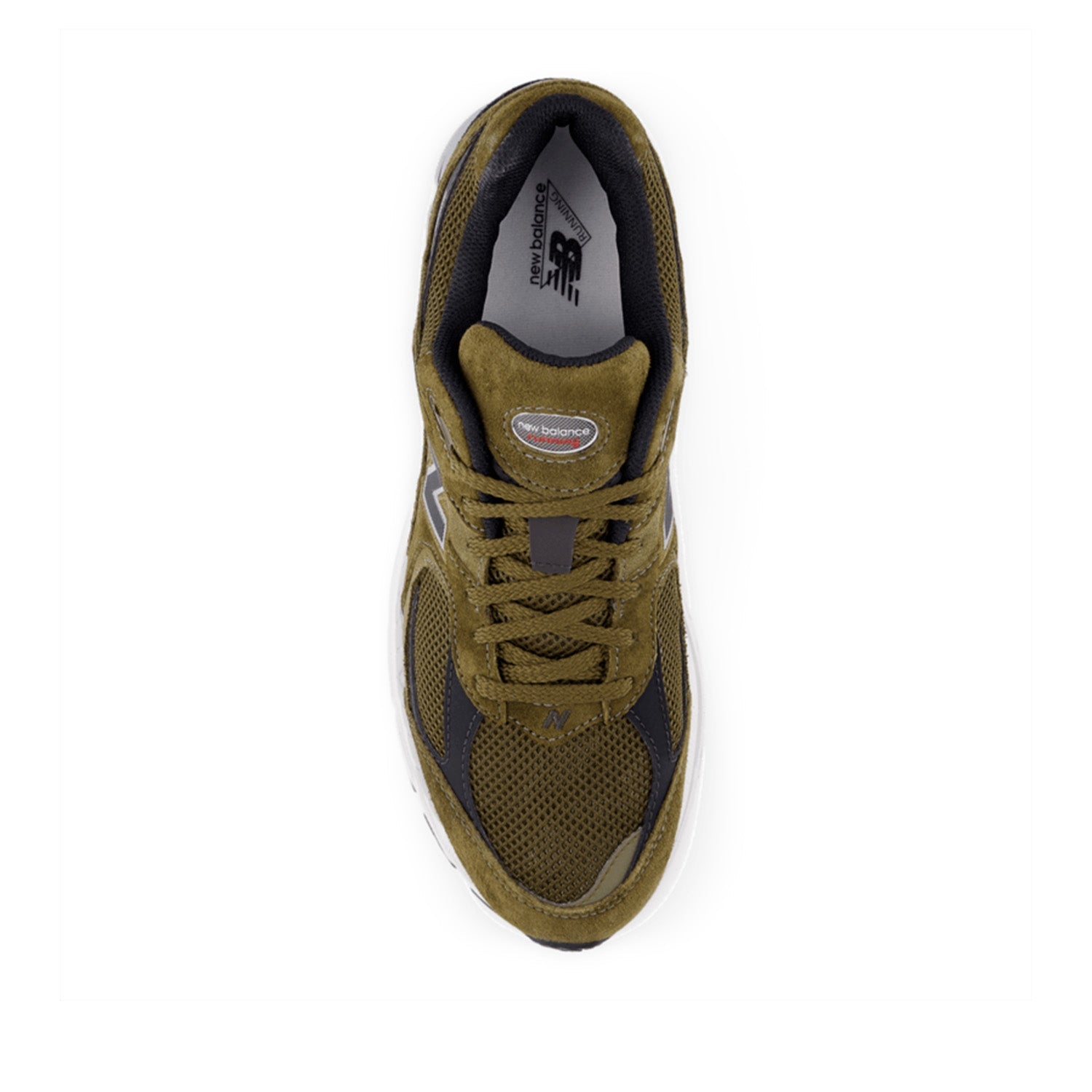 New Balance Unisex 2002R in Woodland/Black Cement/Black
