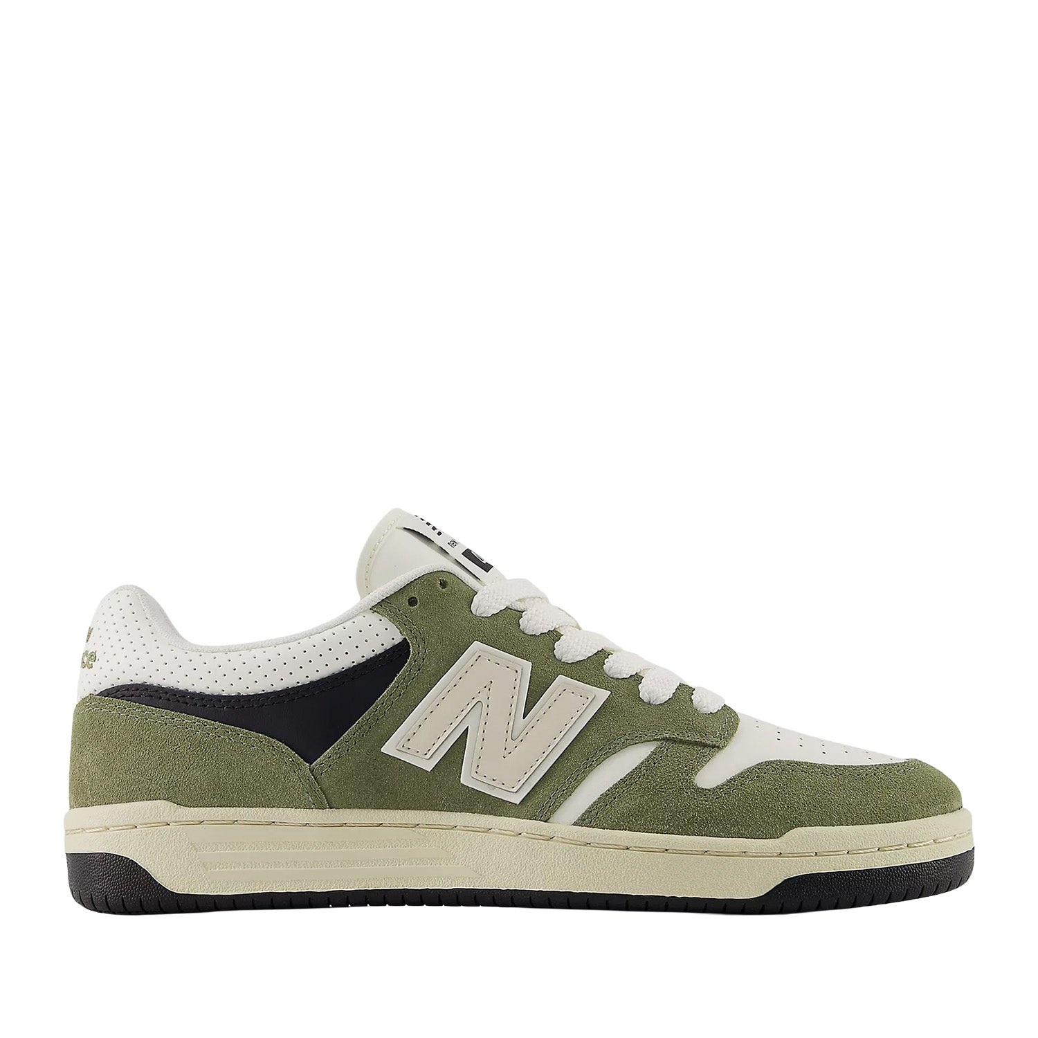 New Balance Unisex 480 in Dark Olivine
