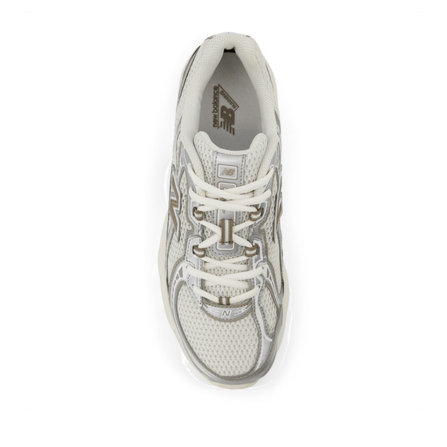 New Balance Unisex 740 in Sea Salt/Arid Stone/Silver Metallic/Mushroom