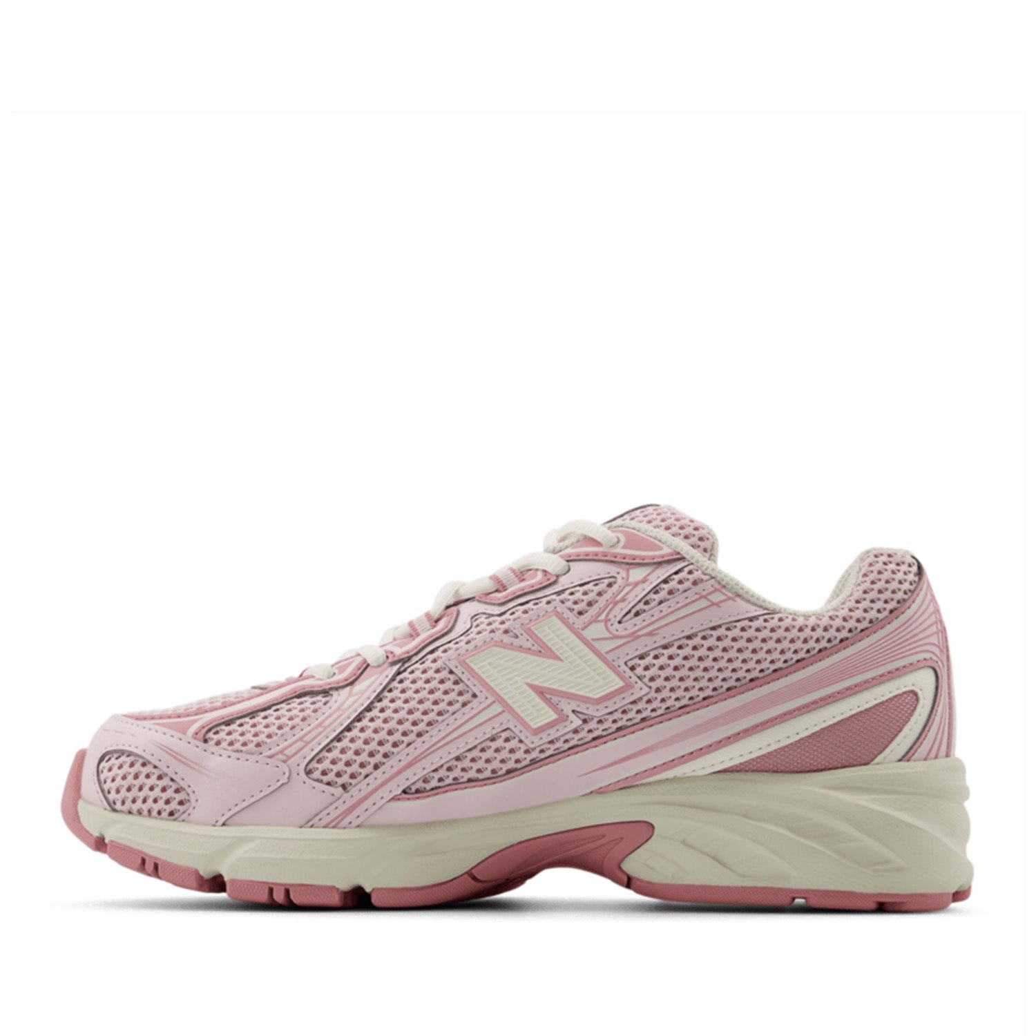 New Balance Unisex 740 in Pink Taffy/Pink Granite/Angora