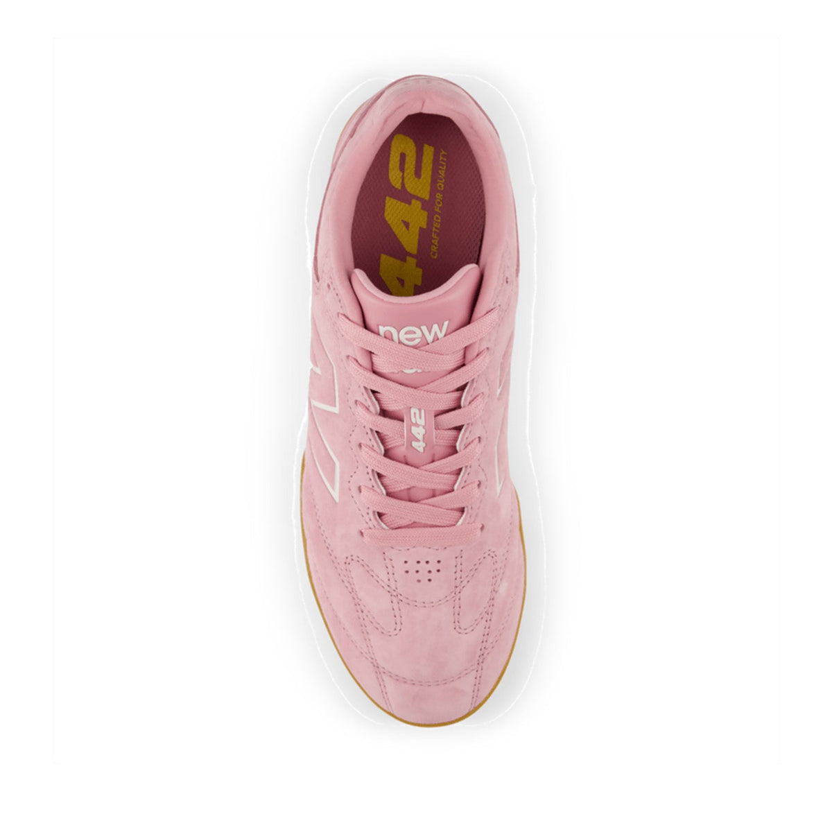 New Balance Unisex 442 ELITE IN LS V3 in Sea Salt/Pink Heat