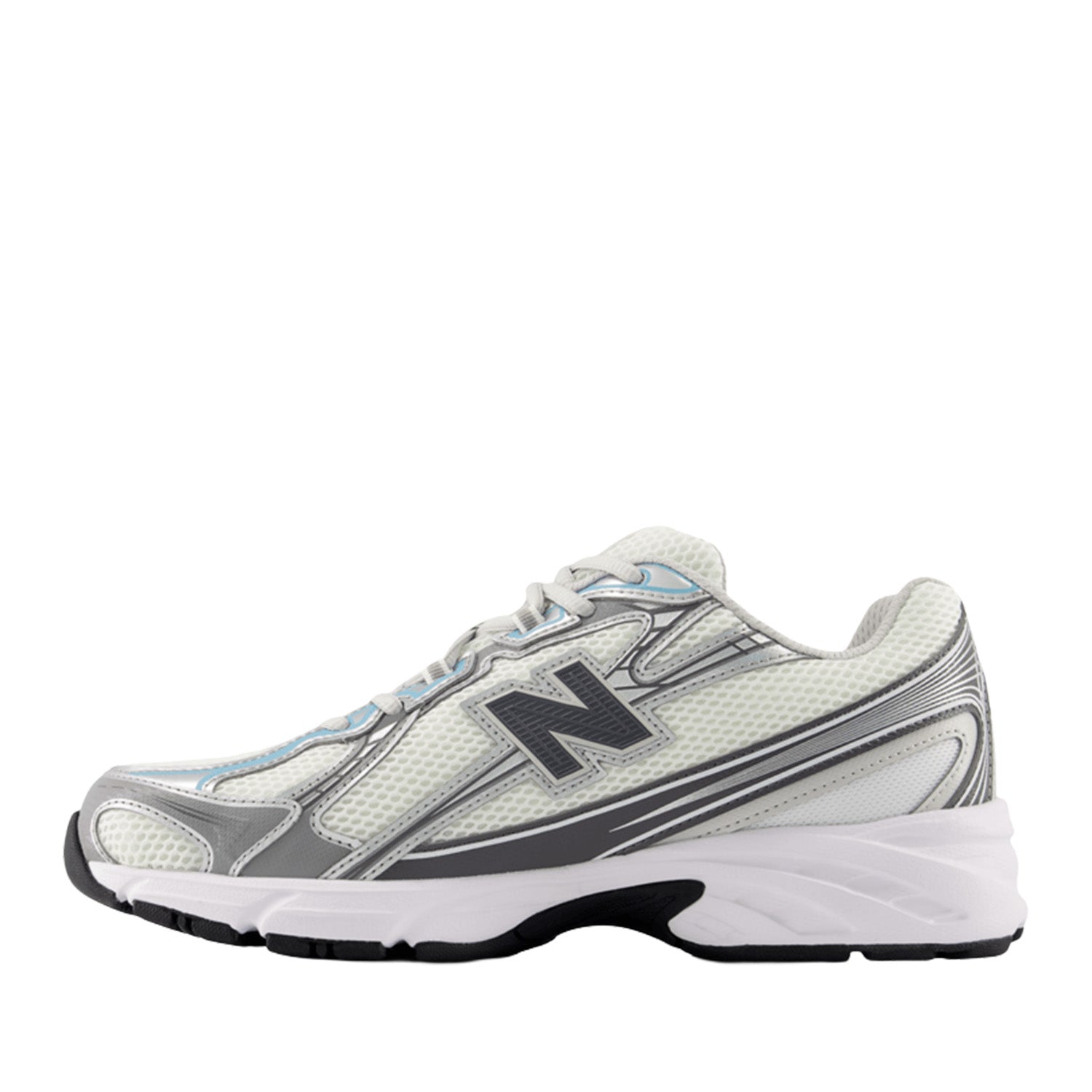 New Balance Unisex 740 in White/Castlerock