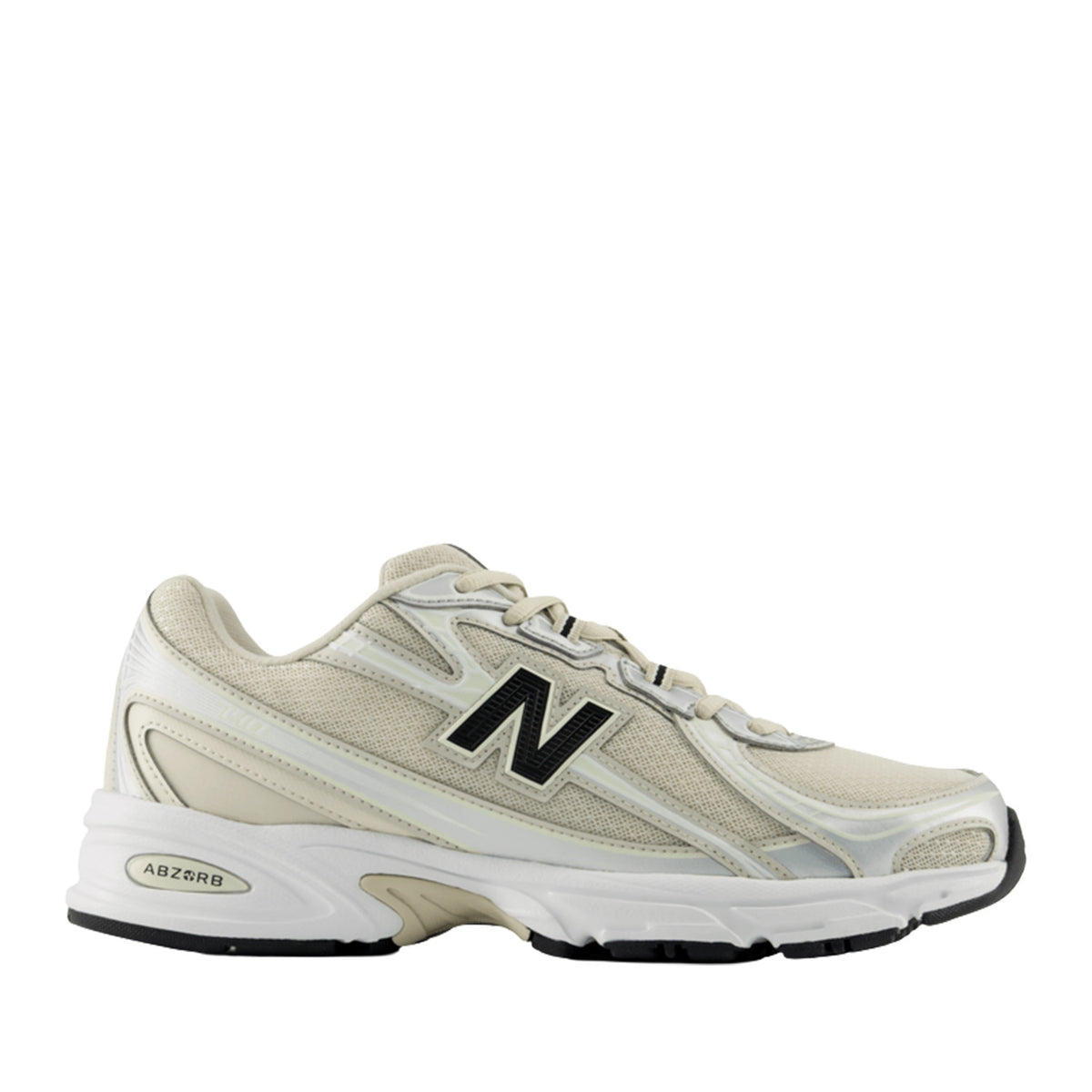 New Balance Unisex 740 in Timberwolf/Black