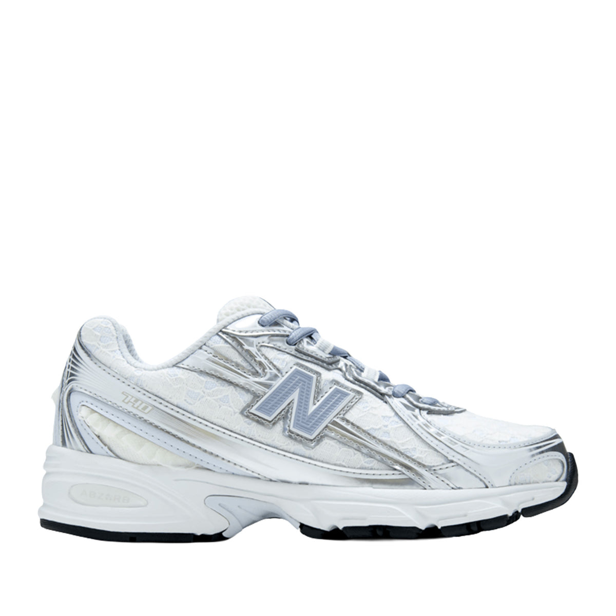 New Balance Unisex 740 in Linen/Silver Metallic
