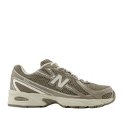 New Balance Unisex 740 in Dark Olivine with Silver Metallic and Sea Salt