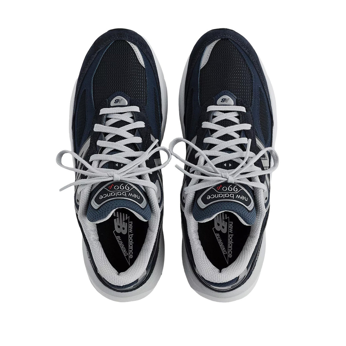 New Balance Women's Made in USA 990v6 in Navy/White