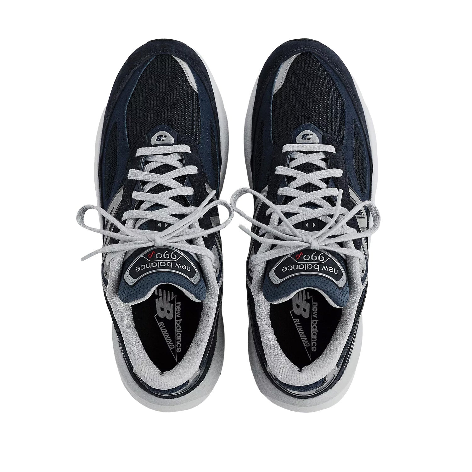 New Balance Women's Made in USA 990v6 in Navy/White