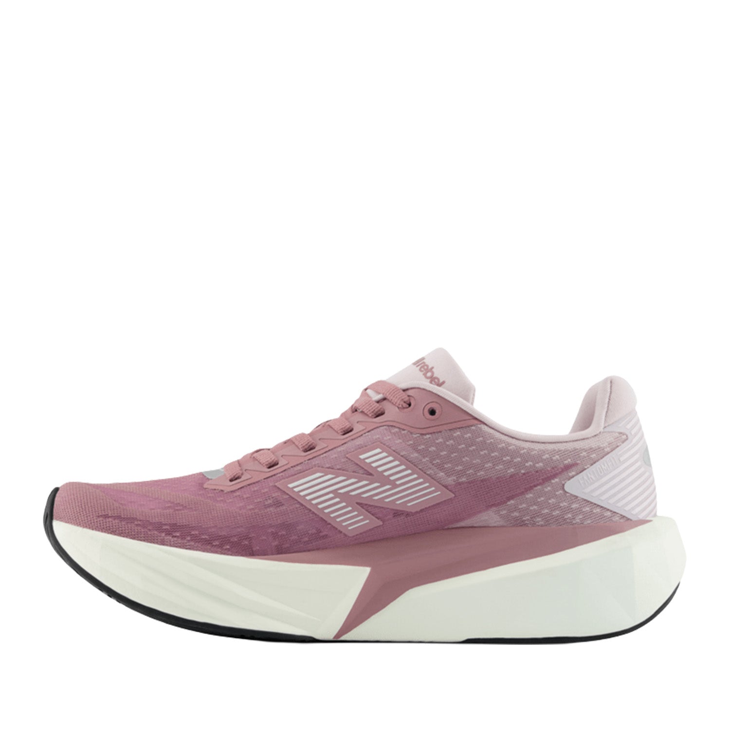 New Balance Women's FuelCell Rebel v5 in Stone Pink/Rosewood