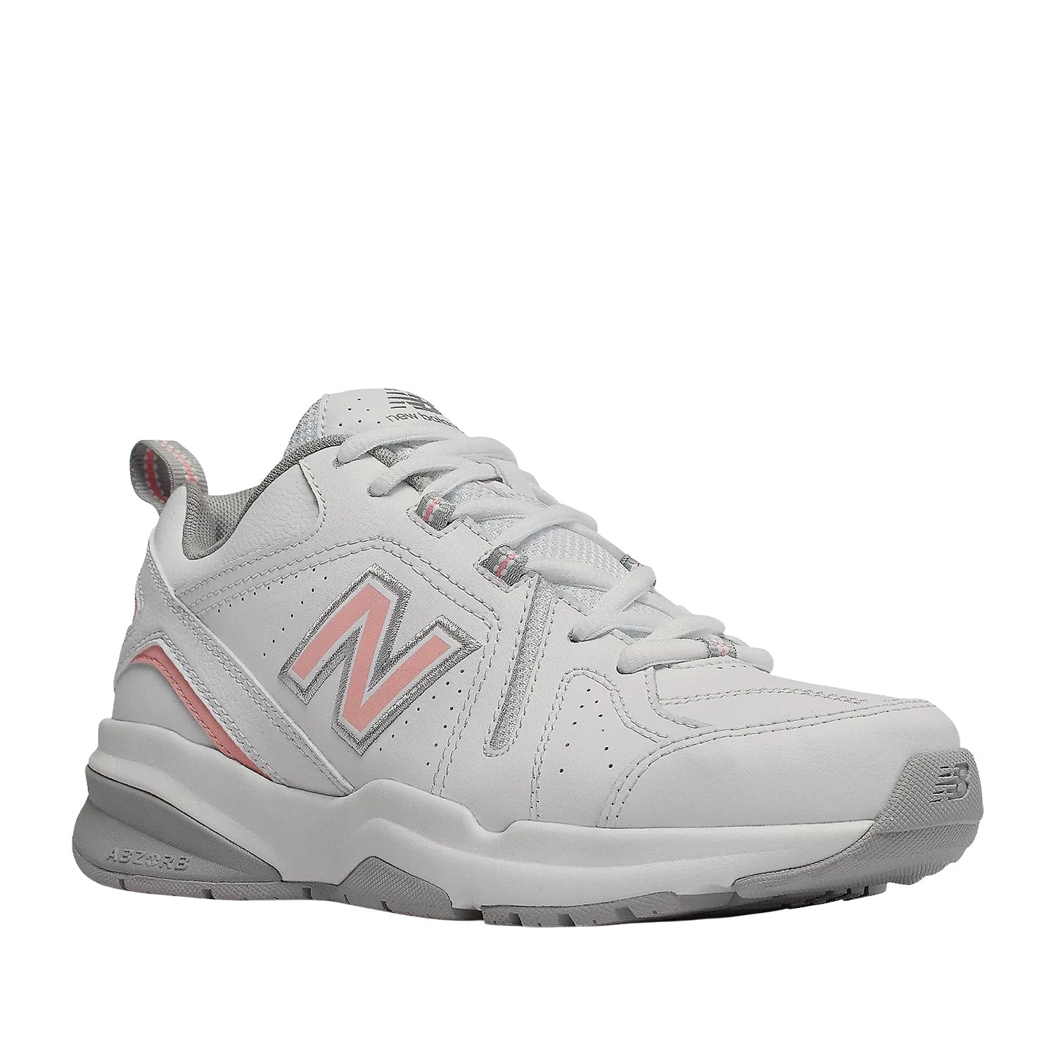 New Balance Women's WX608V5 in White/Pink