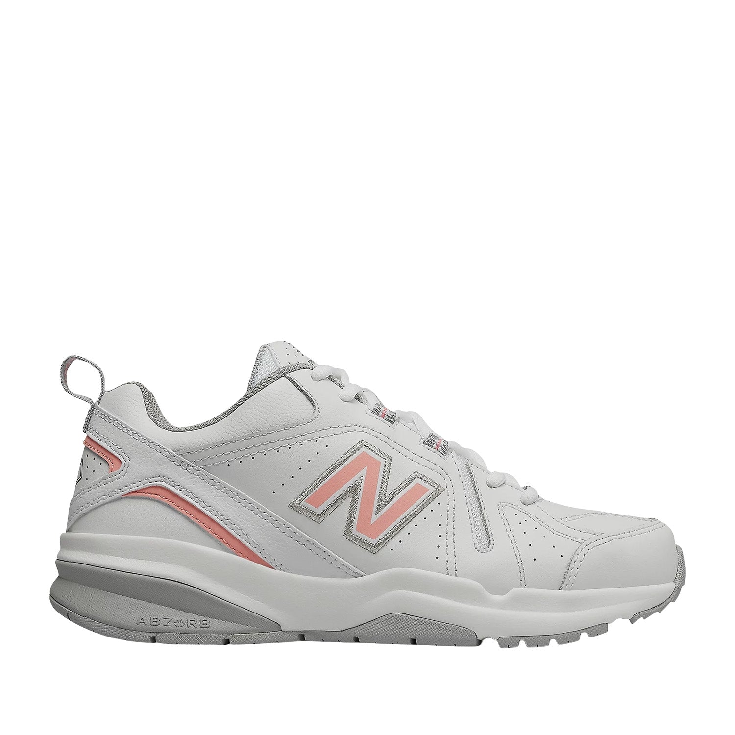 New Balance Women's WX608V5 in White/Pink