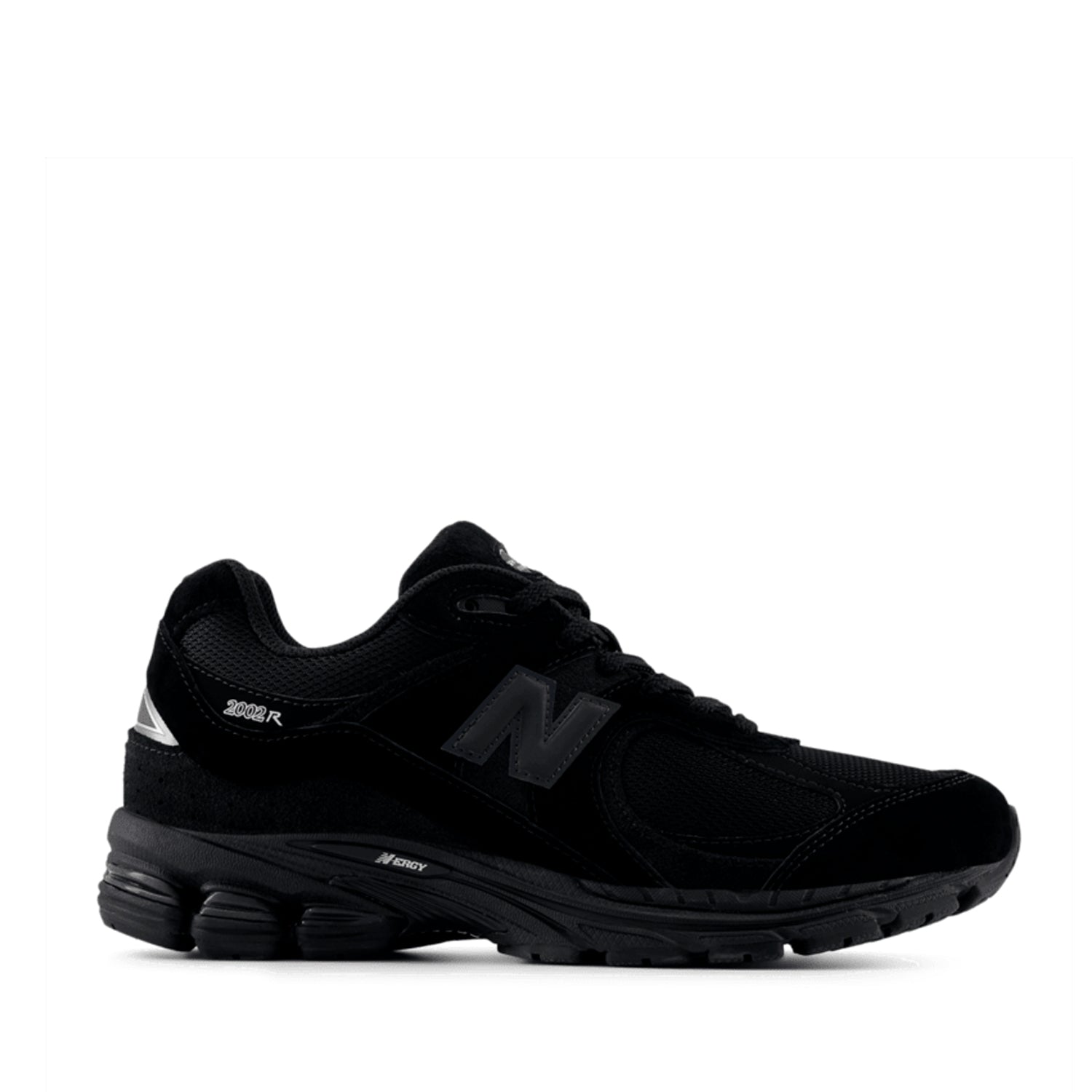 New Balance Unisex U2002R in Black/Black Metallic