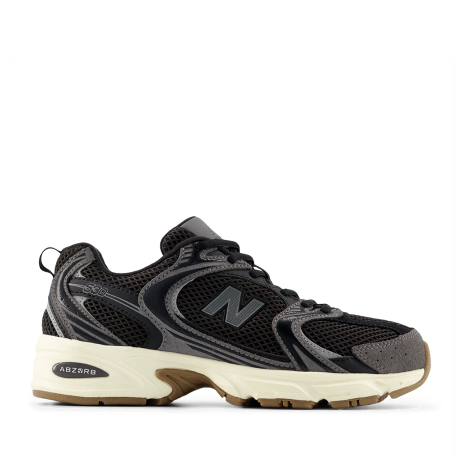 New Balance Unisex 530 in Black/Castlerock