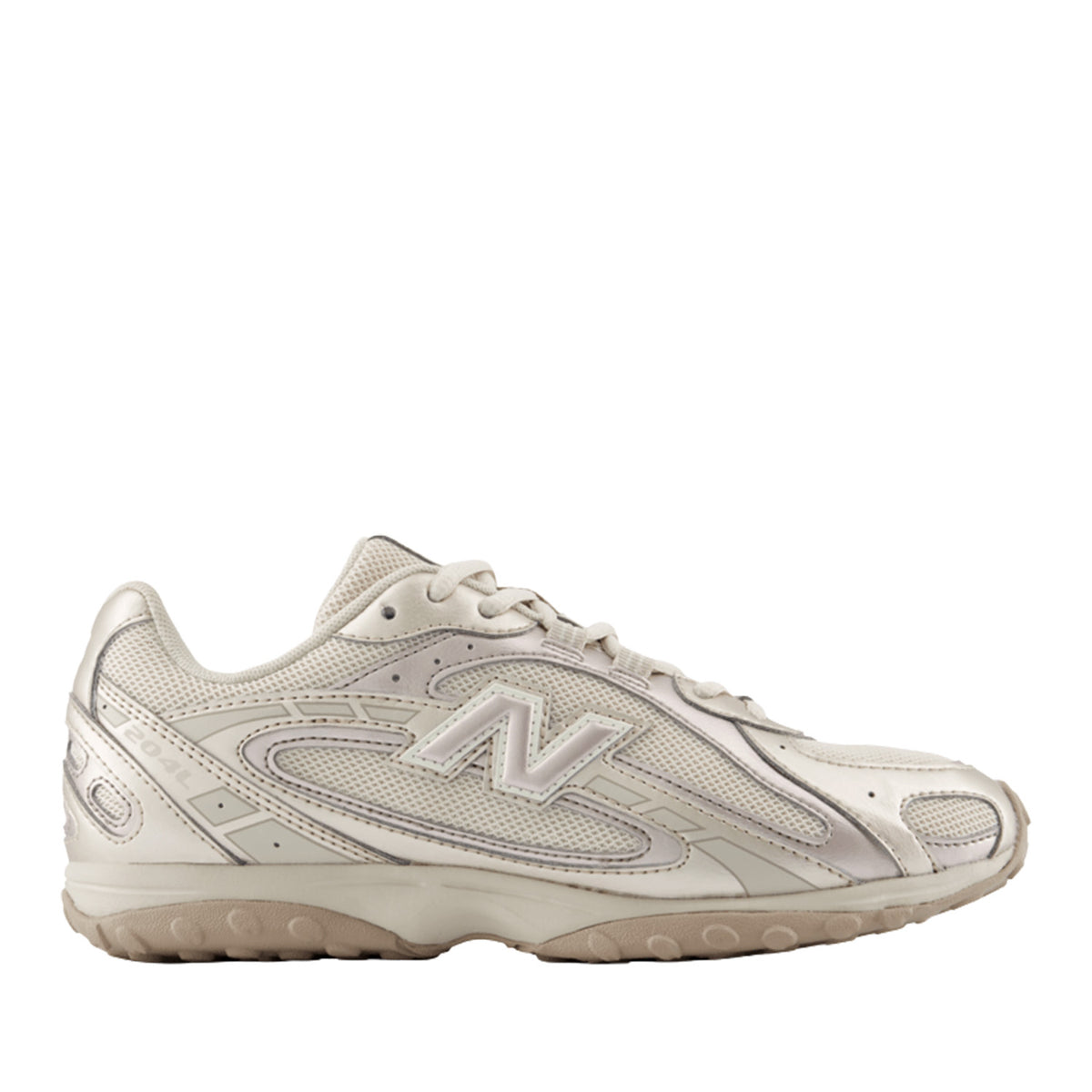 New Balance Unisex 204L in Timberwolf/Light Gold Metallic
