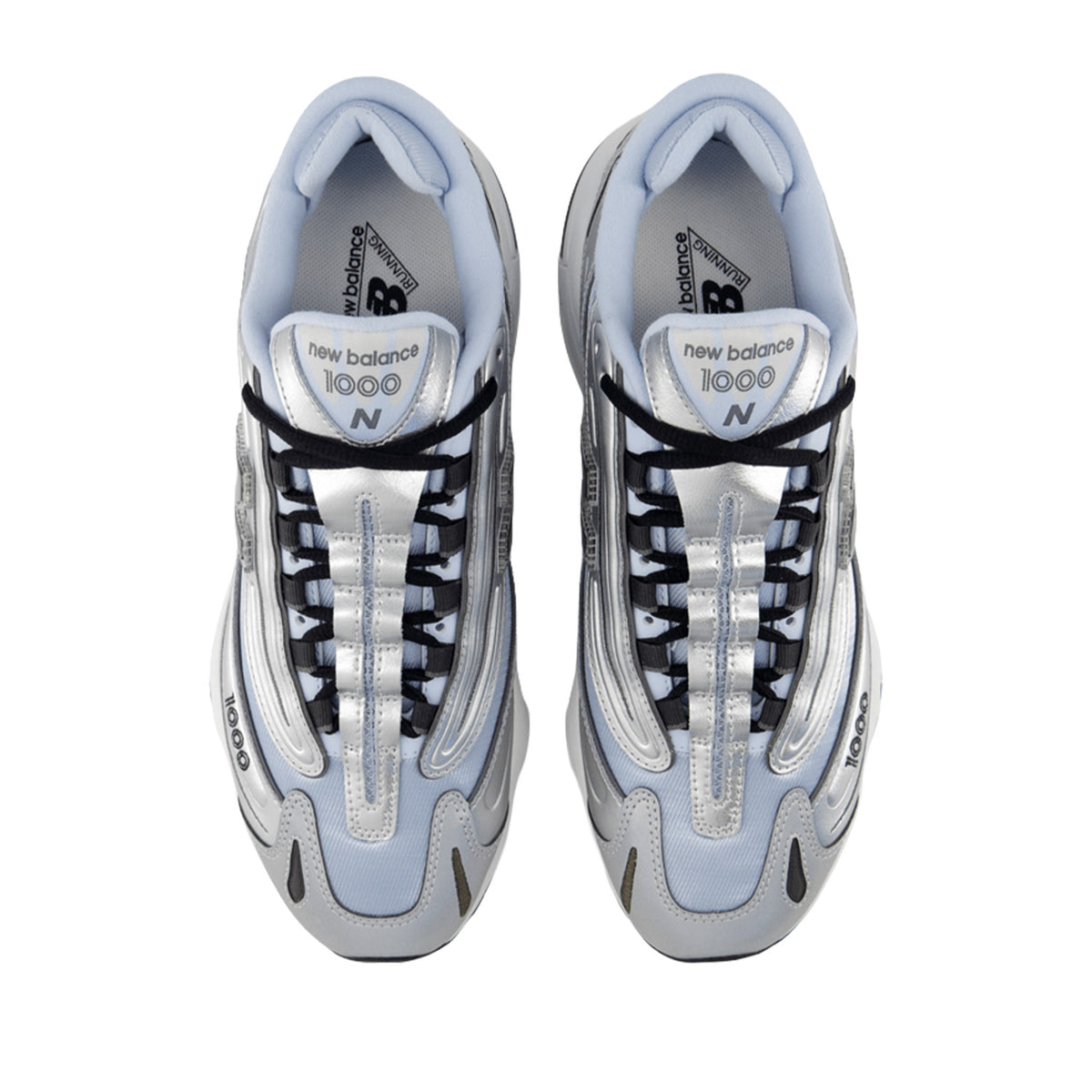New Balance Unisex 1000 in Silver Metallic/Oxford Blue